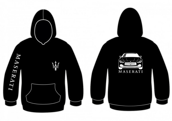 Sweatshirt com capuz para Maserati