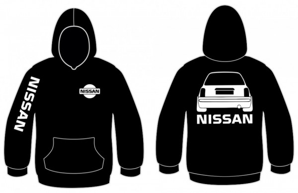Sweatshirt com capuz para Nissan Micra