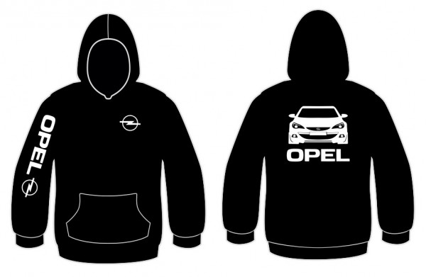 Sweatshirt com capuz para Opel Astra J