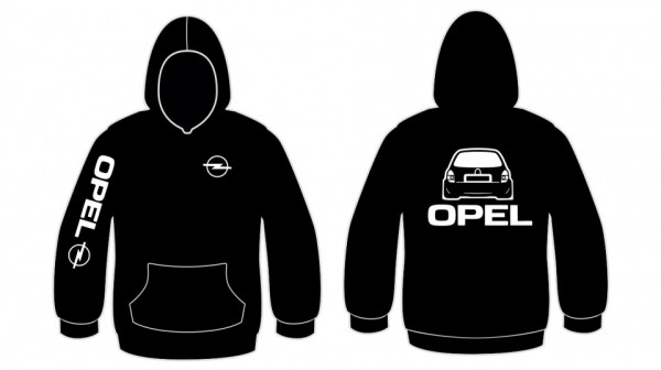 Sweatshirt com capuz para Opel Corsa