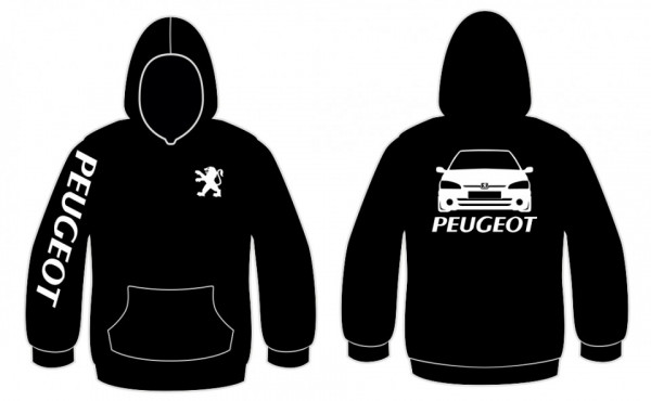 Sweatshirt com capuz para Peugeot 106 mk2