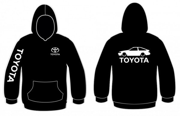 Sweatshirt com capuz para Toyota Corolla