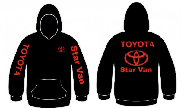 Sweatshirt com capuz para Toyota Star Van