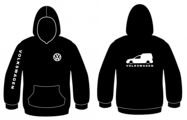Sweatshirt com capuz para Volkswagen Caddy 2