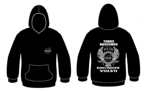 Sweatshirt com capuz Todos Nascemos (Volvo)