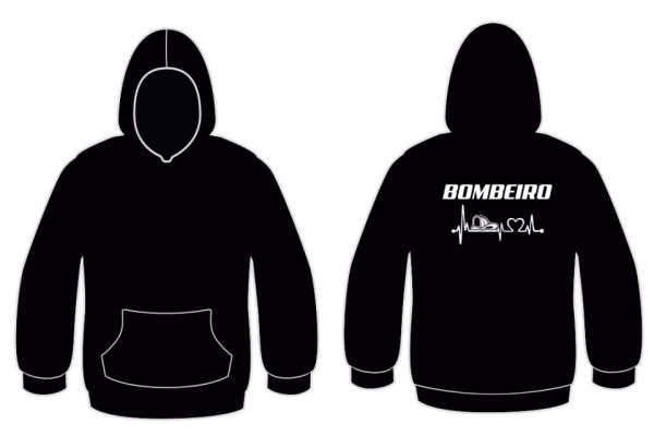 Sweatshirt para Bombeiro, batimentos.