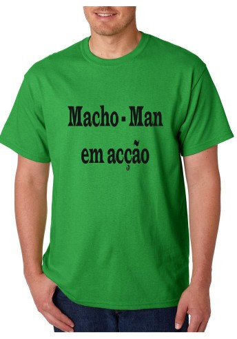 T-shirt - Macho-Man Em Acção