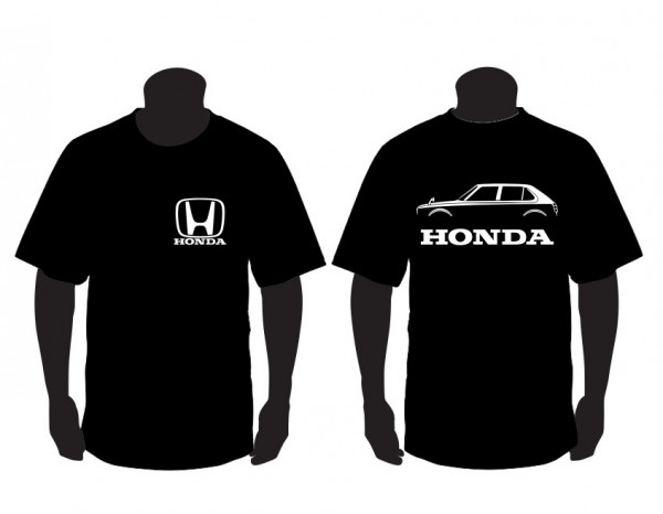 T-shirt para Honda Civic CVCC 5 portas