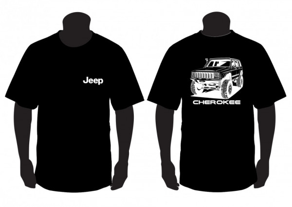T-shirt para jeep Cherokee XJ