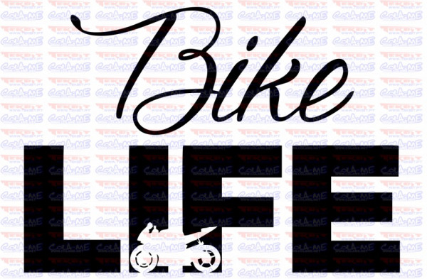 Autocolante - Bike life