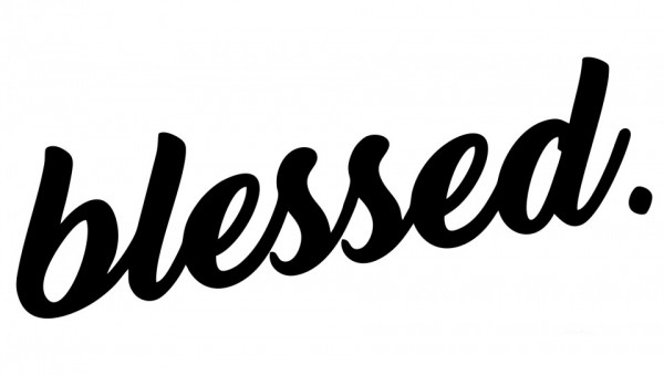 Autocolante - Blessed.
