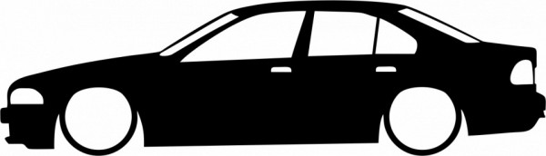 Autocolante - BM E39 Lado