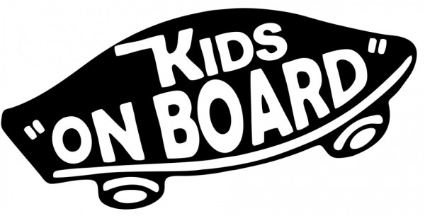 Autocolante com Kids on Board