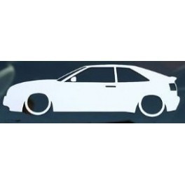 Autocolante comre Volkswagen Corrado