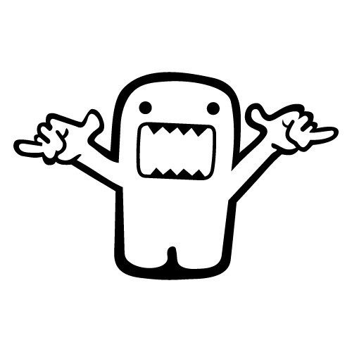 Autocolante - DOMO Shaka