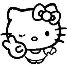 Autocolante - Hello Kitty 8