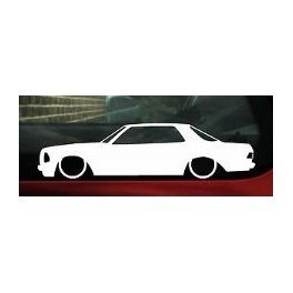 Autocolante - Mercedes W123 Coupe