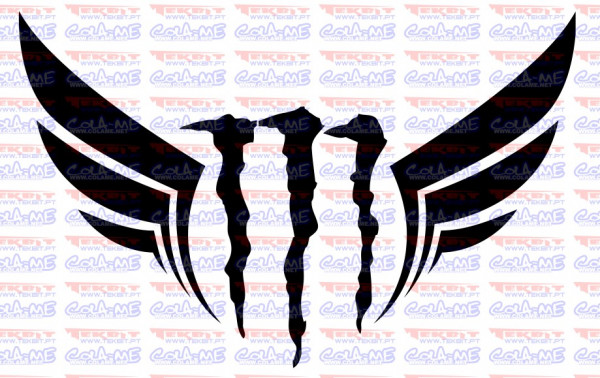 Autocolante - Monster