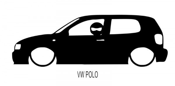 Autocolante para VW Polo Com Stig
