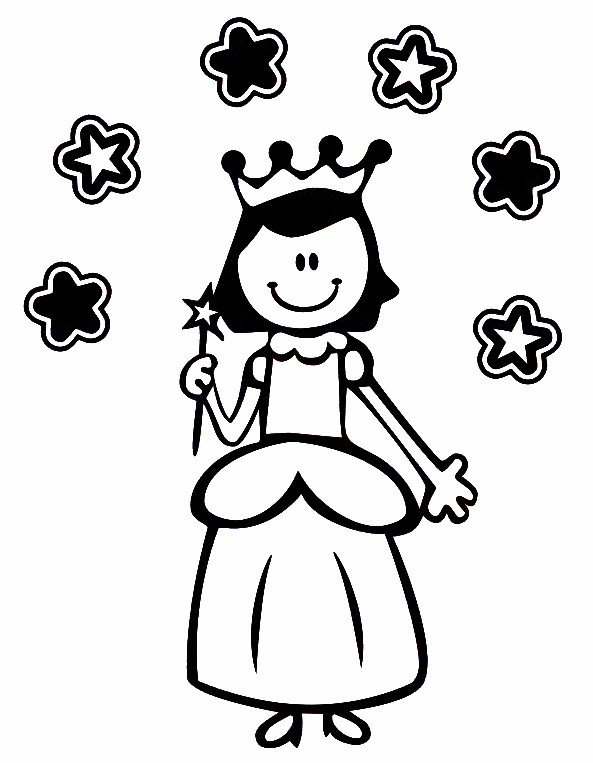 Autocolante - Princesa