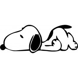Autocolante - Snoopy