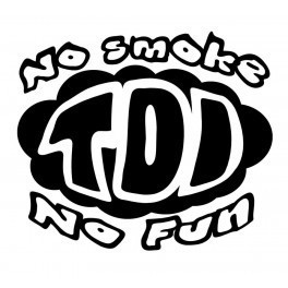 Autocolante - TDI, No Smoke, no fun