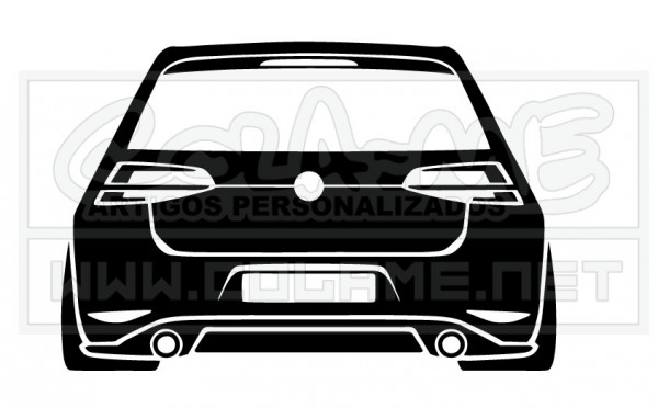 Autocolante - VW Golf Mk7 GTI