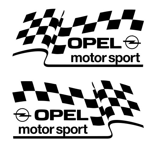 Autocolantes - Opel Motorsport
