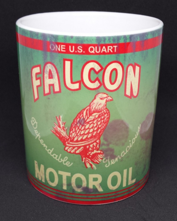 Caneca com Falcon  Motor Oil