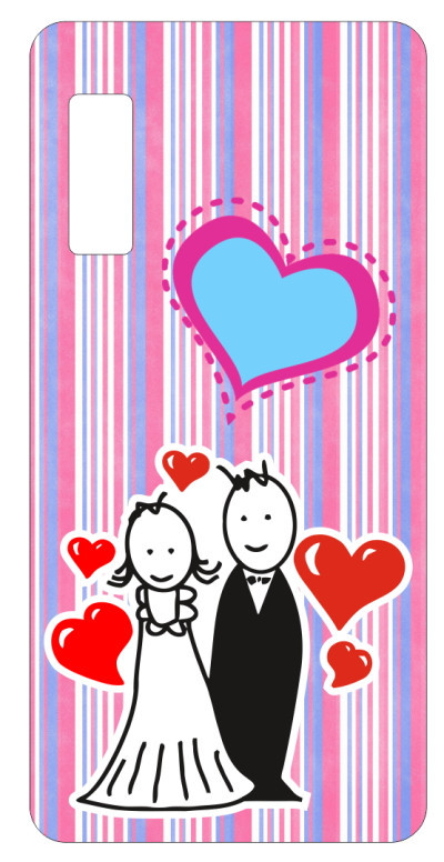 Capa de telemóvel com Casamento