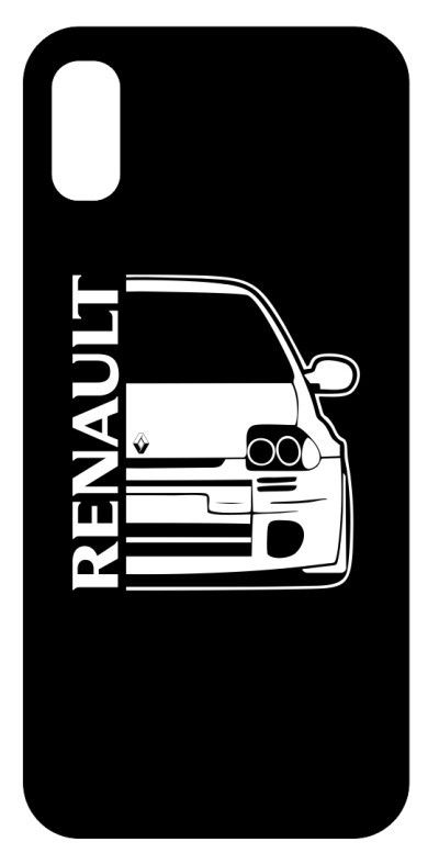 Capa de telemóvel com Renault Clio 2 Faze 1