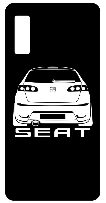 Capa de telemóvel com Seat Ibiza 6l Traseira