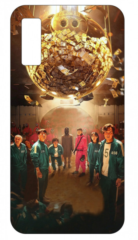 Capa de telemóvel com Squid Game