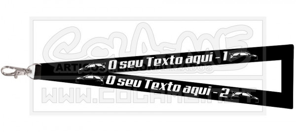 Fita Porta Chaves - Citr. C3 - Lateral