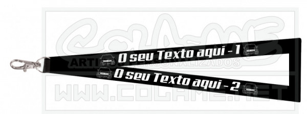 Fita Porta Chaves - VW Golf Mk2