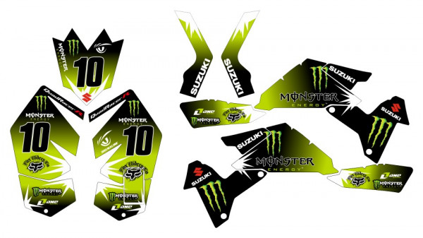 Kit Autocolantes Para Moto - Suzuki LTR 450