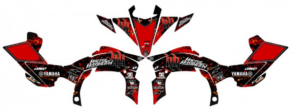 Kit Autocolantes Para  Yamaha YFZ 450R 09-13