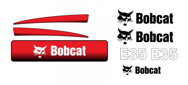 Kit de Autocolantes para BobCat E35