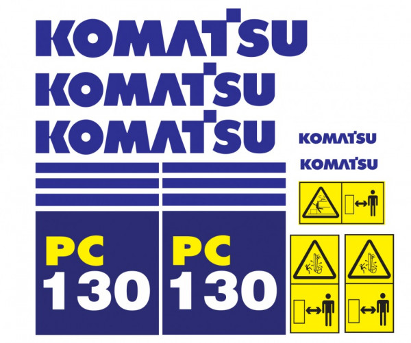 Kit de Autocolantes para KOMATSU PC130