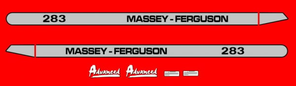 Kit de Autocolantes para Massey Ferguson 283