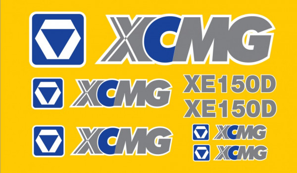 Kit de Autocolantes para XCMG XE150D