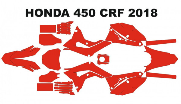 Molde - HONDA 450 CRF 2018