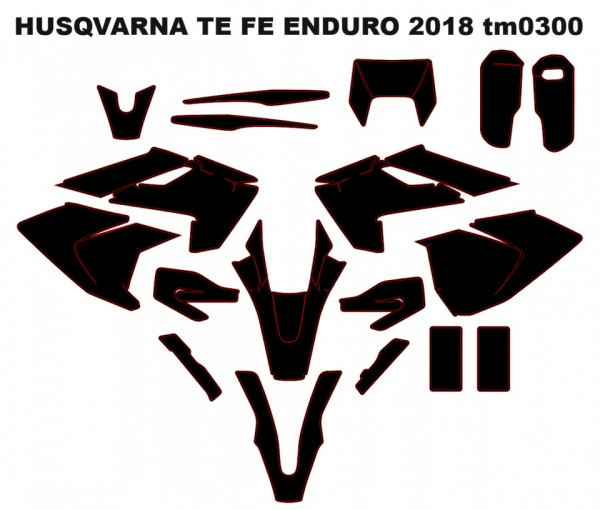 Molde HUSQVARNA TE FE ENDURO 2018