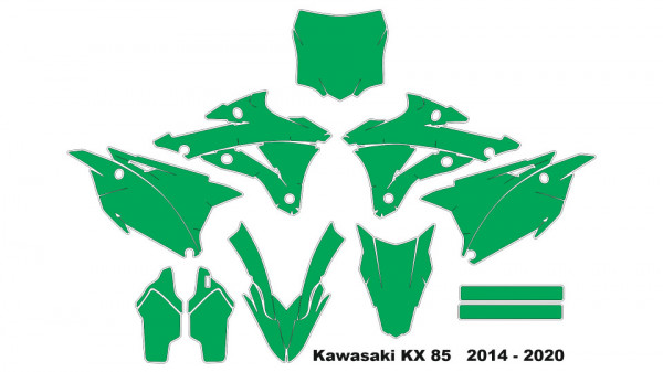 Molde - Kawasaki KX 85   2014 - 2020