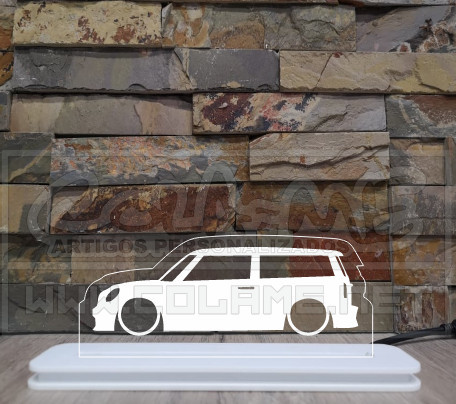 Moldura / Candeeiro com luz de presença - Mini Clubman R55