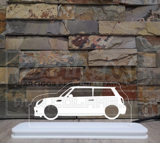 Moldura / Candeeiro com luz de presença - Mini Cooper 2010