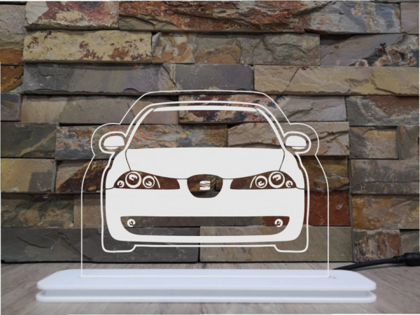 Moldura / Candeeiro com luz de presença - Seat Ibiza 6L