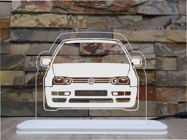 Moldura / Candeeiro com luz de presença - Volkswagen Golf III