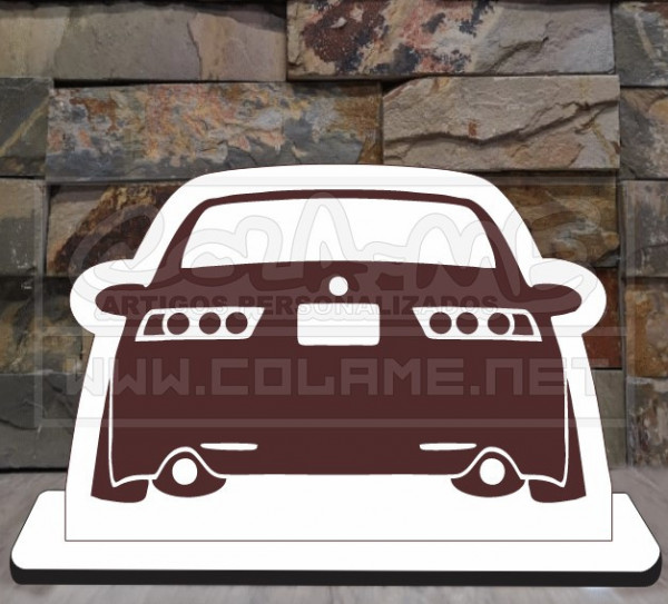 Moldura em MDF - Honda Accord - Traseira