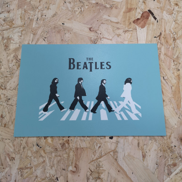 Placa Decorativa em PVC - The Beatles